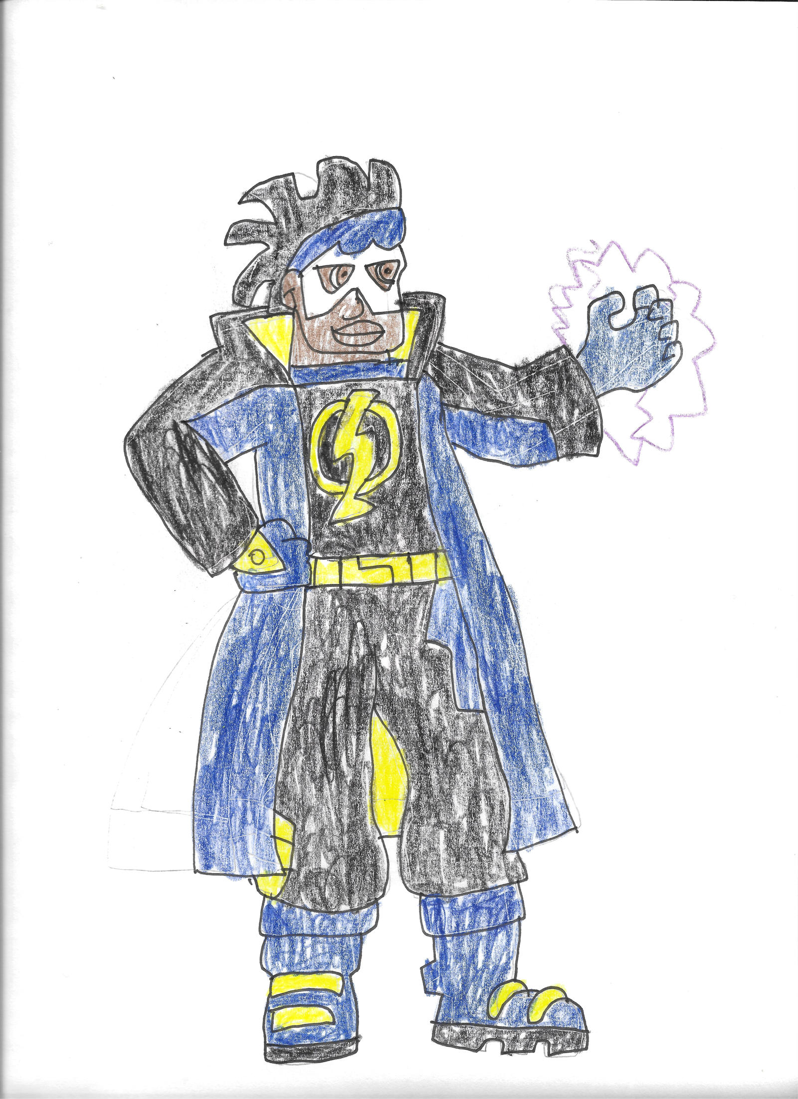 Static Shock by trexking45 on DeviantArt