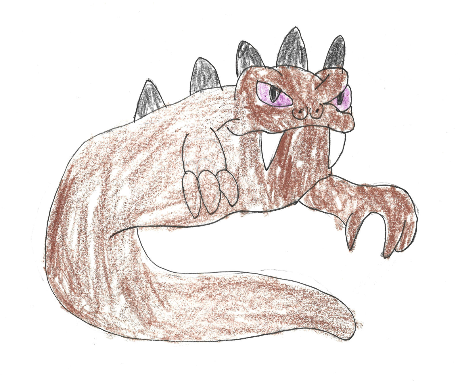 Spike Eel Ghost by trexking45 on DeviantArt