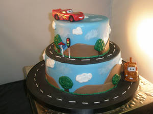 Cars cake