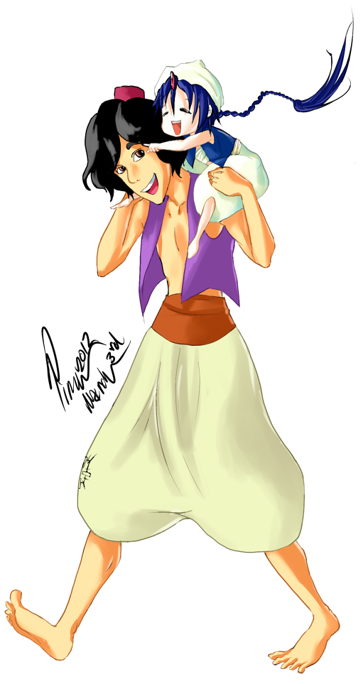 Disney Aladdin and Magi Aladdin