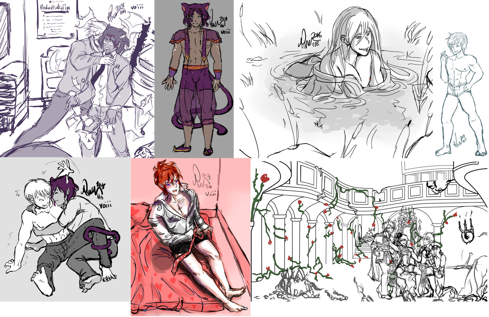 Sketch Dump + WIP