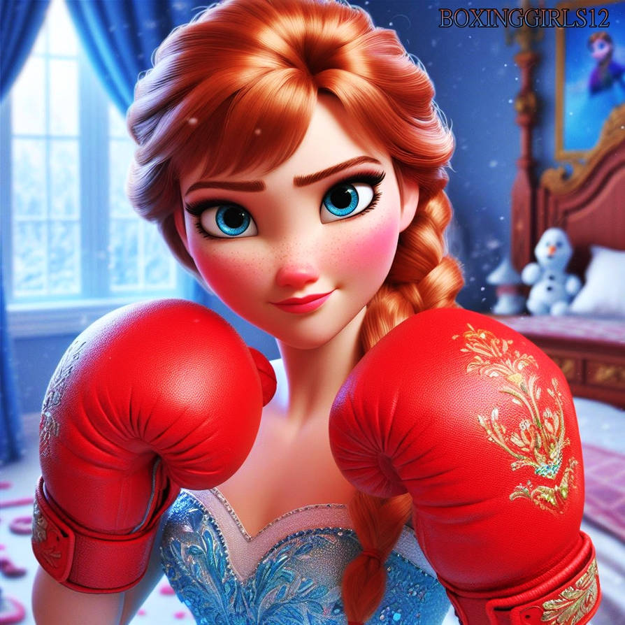 Anna Renderer Boxing Anna Self Portrait 1 by boxinggirls12 on DeviantArt