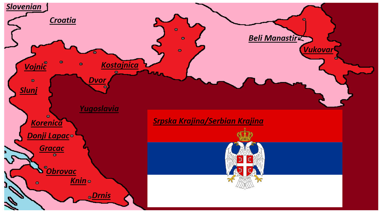 Srpska Krajina/Serbian Krajina by Communistserbia on DeviantArt