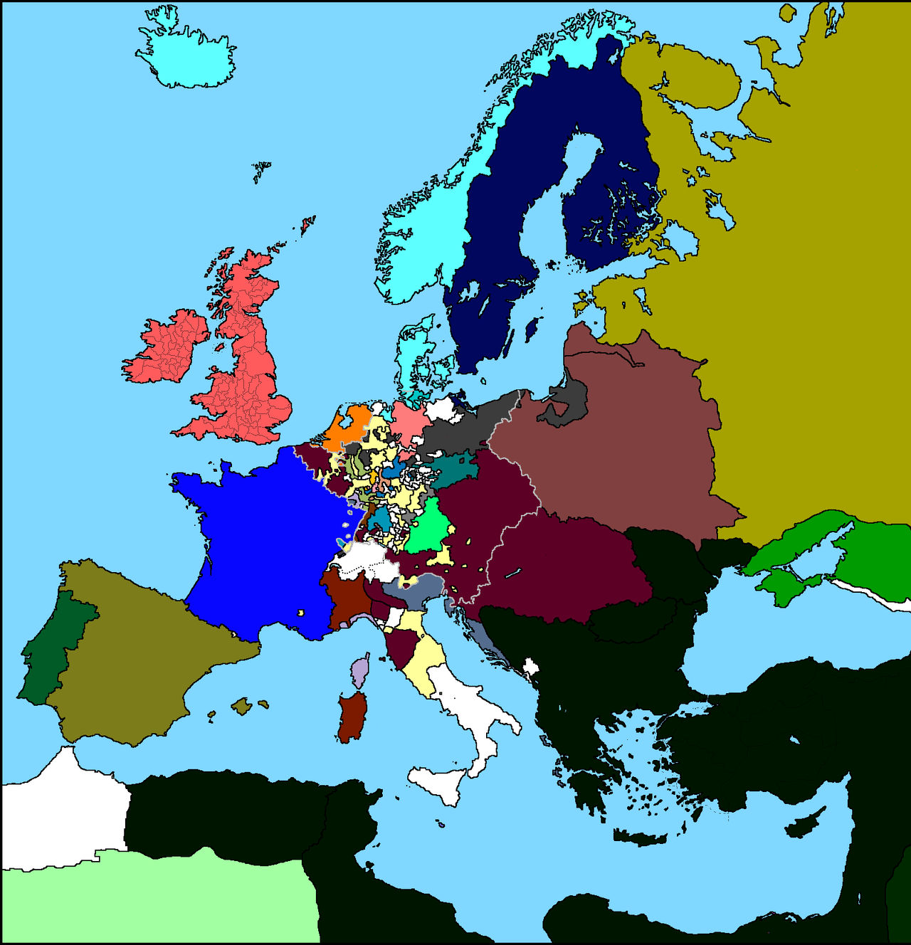 Europe 1740 by Communistserbia on DeviantArt