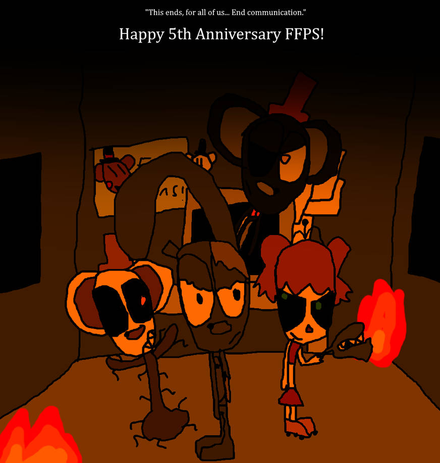 FNaF: FFPS' 5th Anniversary by fnafrules111 on DeviantArt