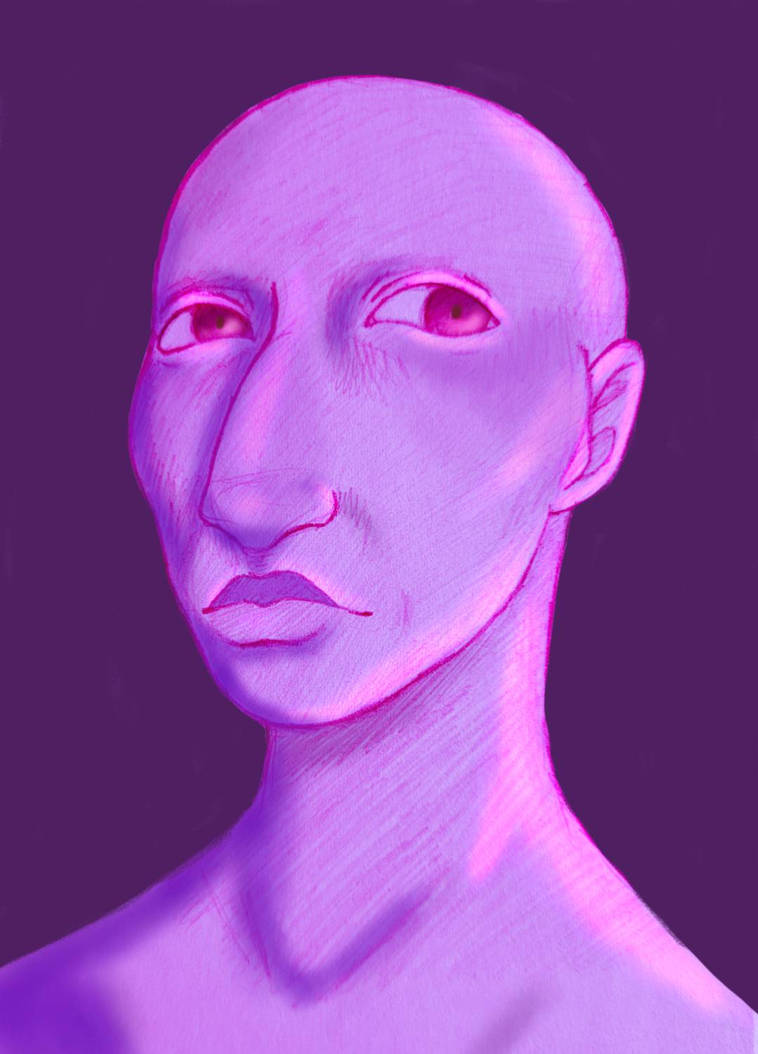 Face Puple Color Fine Rendered Purple Face by EMP12 on DeviantArt