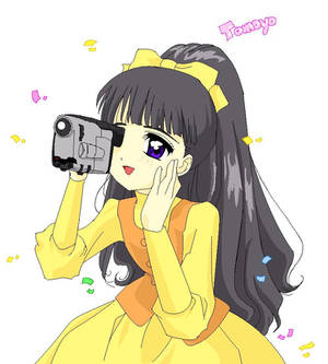 Tomoyo on MSPaint