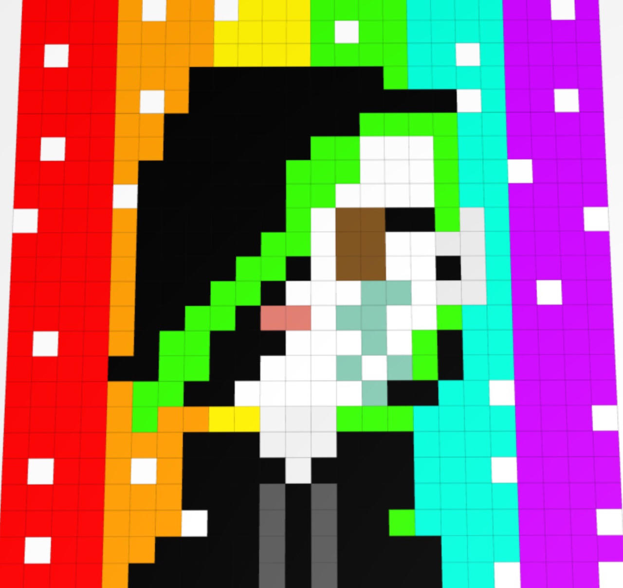 Pixel Art I Made In Roblox 2 By Dark Sakura07 On Deviantart - roblox character pixel art