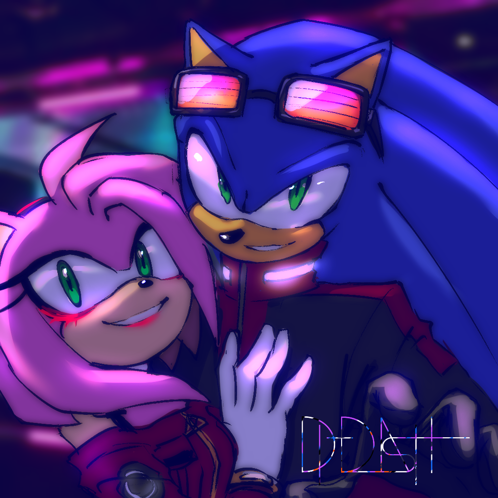 Sonamy - fanart by DaisiesAreCool on DeviantArt