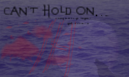 Can't hold on...