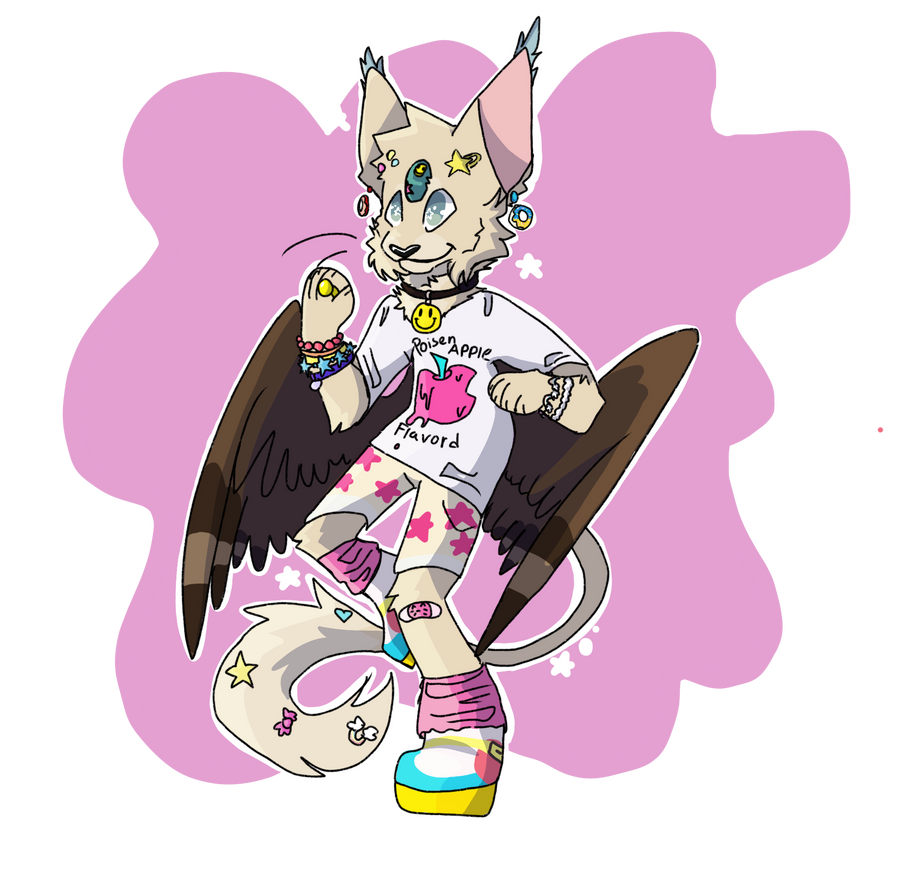 I drew my oc In anthro form : by DJpigeon3 on DeviantArt
