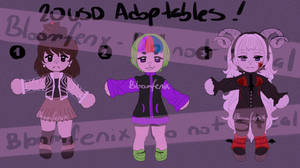 Adoptables Batch 1 (3/3 OPEN)