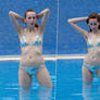 In swimming pool