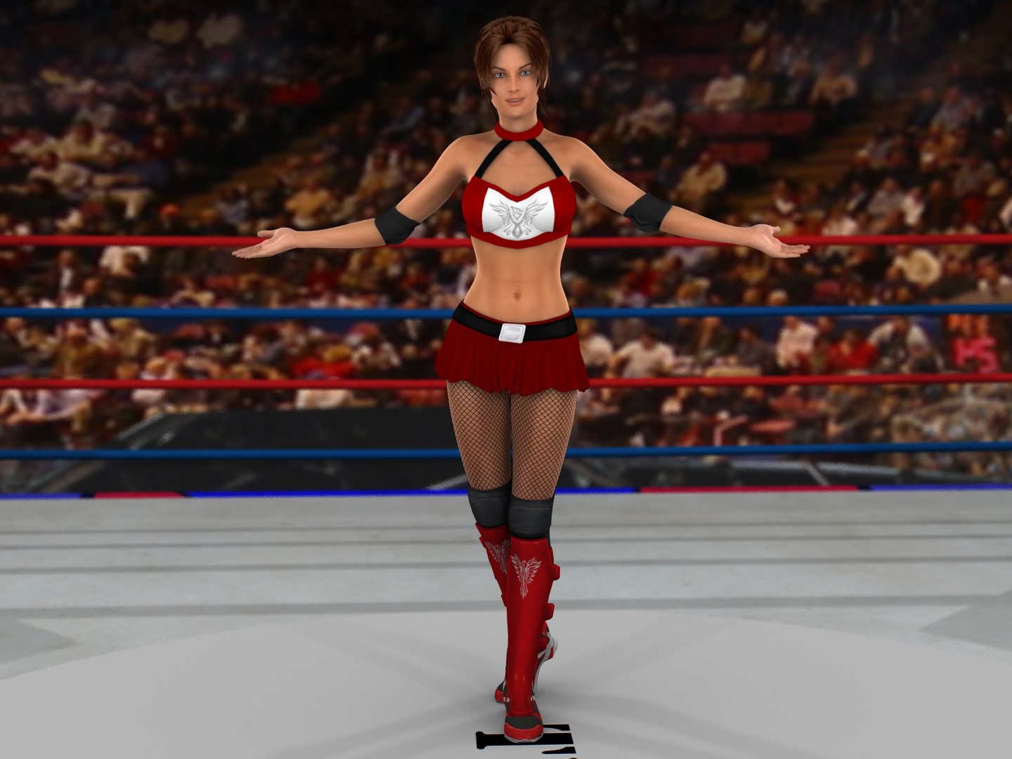 Anne wrestling outfit Final?