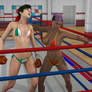 Bikini Boxing Ireland vs China 09