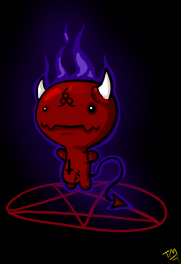 Demon Baby(binding of isaac inspired)