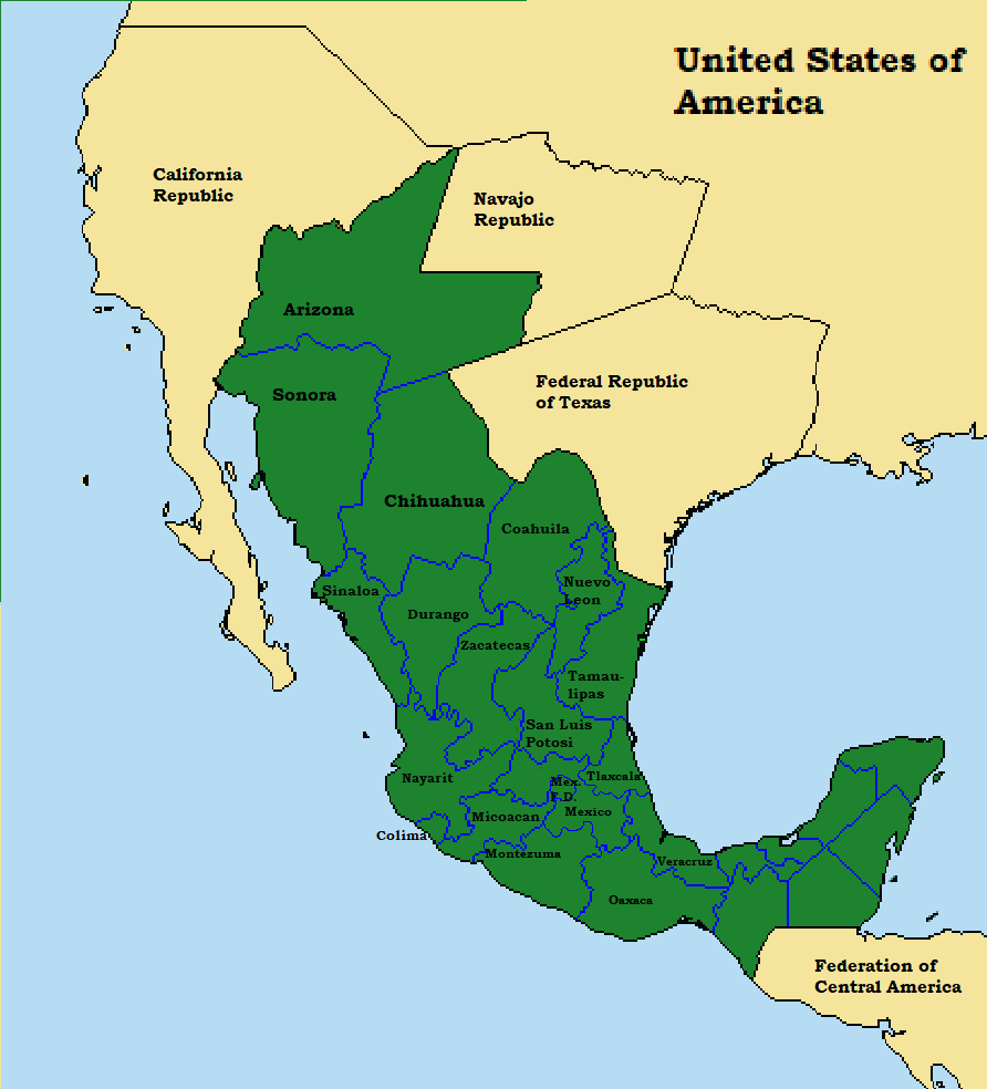 Mexico's Provinces by Peter-MacPherson on DeviantArt