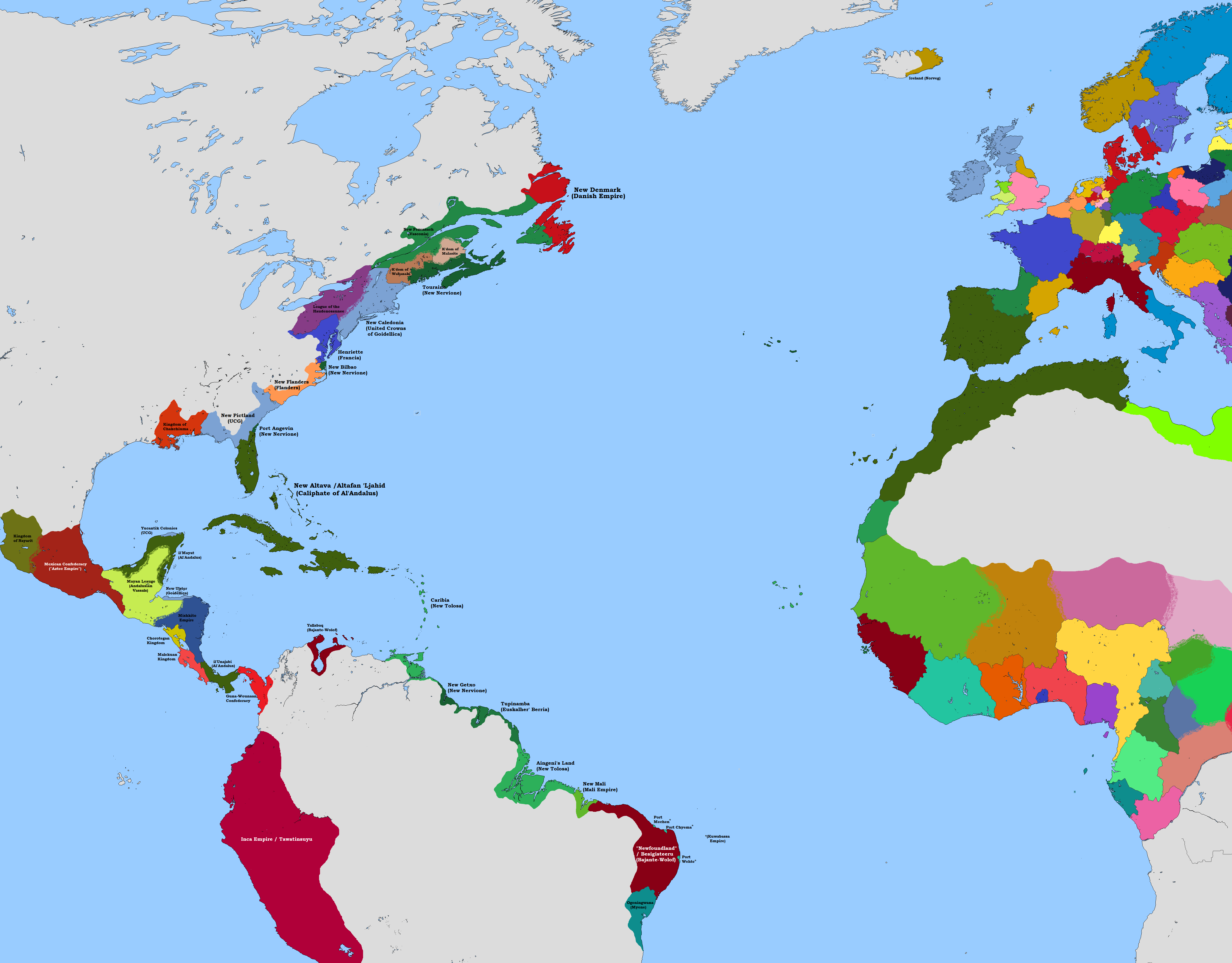 New World Colonies 1550 By Peter MacPherson On DeviantArt new-world-colonies-1550-by-peter-macpherson-on-deviantart
