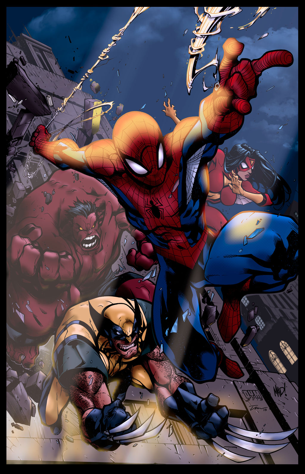 Avenging Spider-Man Promo By Mad!