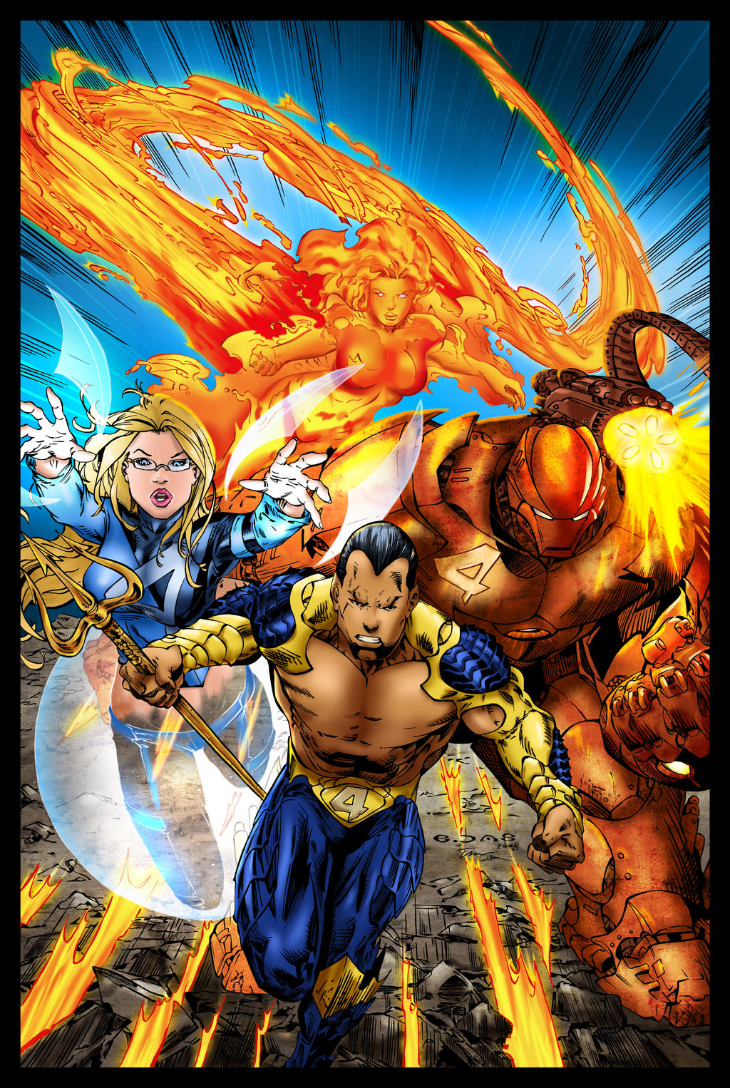 Ultimate X-Men / Fantastic Four Crossover Battle