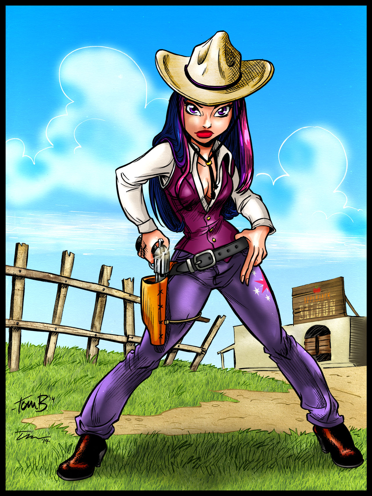 Twilight Sparkle: Cowgirl