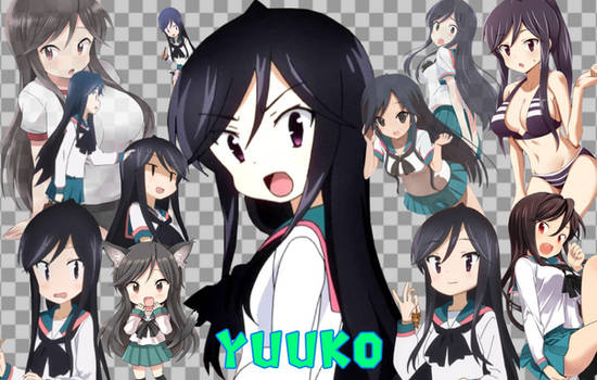 Yuuko Nishi (A Channel) - Pack de Renders 