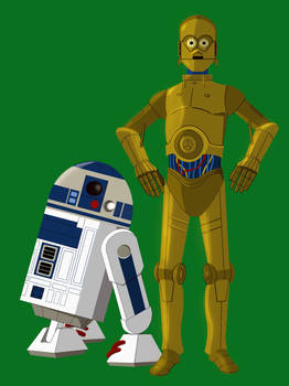 R2-D2 and C-3PO