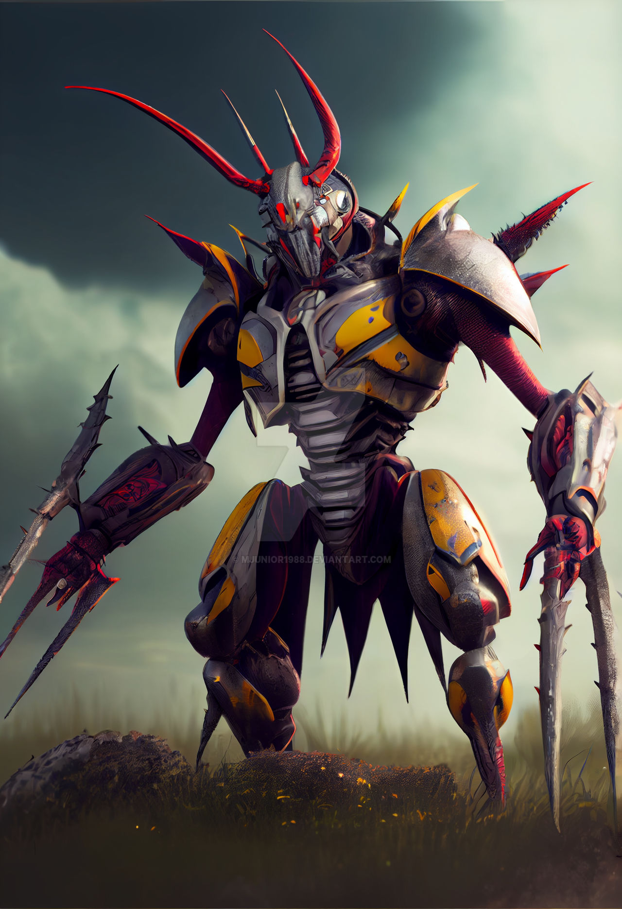 Insect Weapons Fandom Assassin Bug with Weapon by Mjunior1988 on DeviantArt
