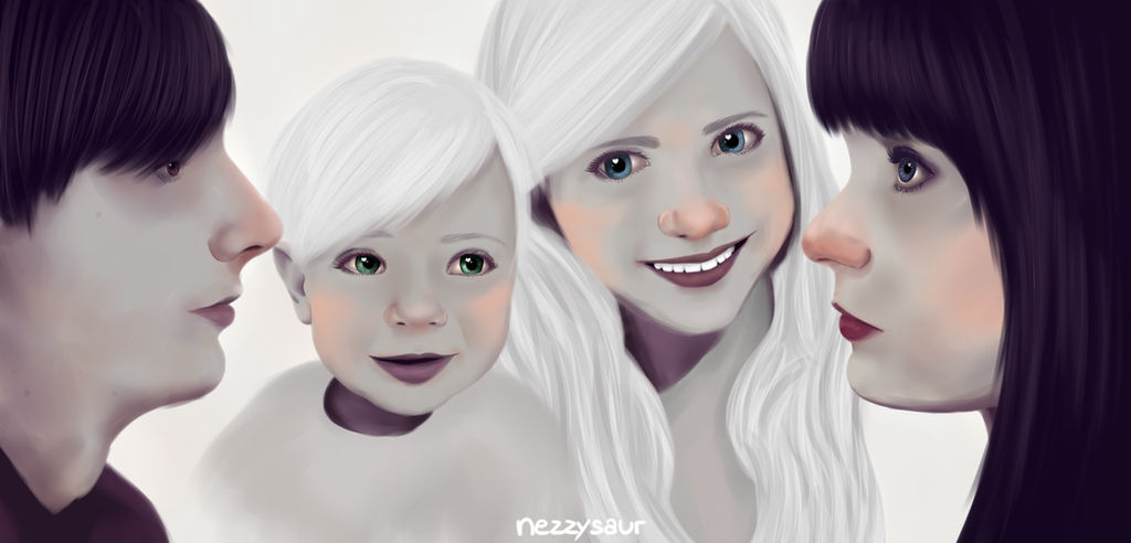 Family Deviantart Family Portrait by nezzysaur on DeviantArt