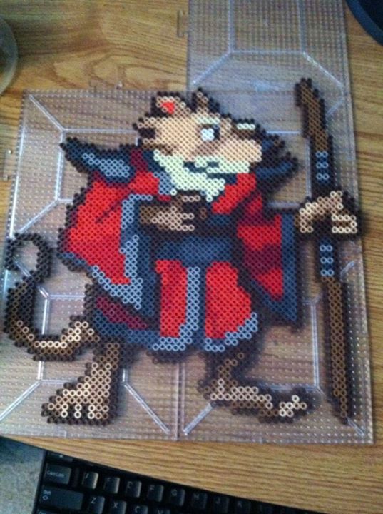 Splinter Perler by Khoriana on DeviantArt