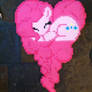 Pinkie Pie perler beads