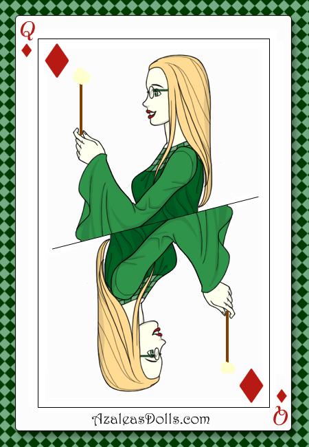 Olivia Malfoy(Queen Of Daimonds Card)