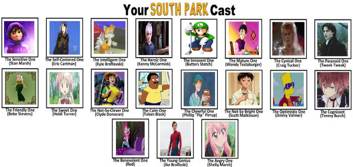 My South Park Cast Meme