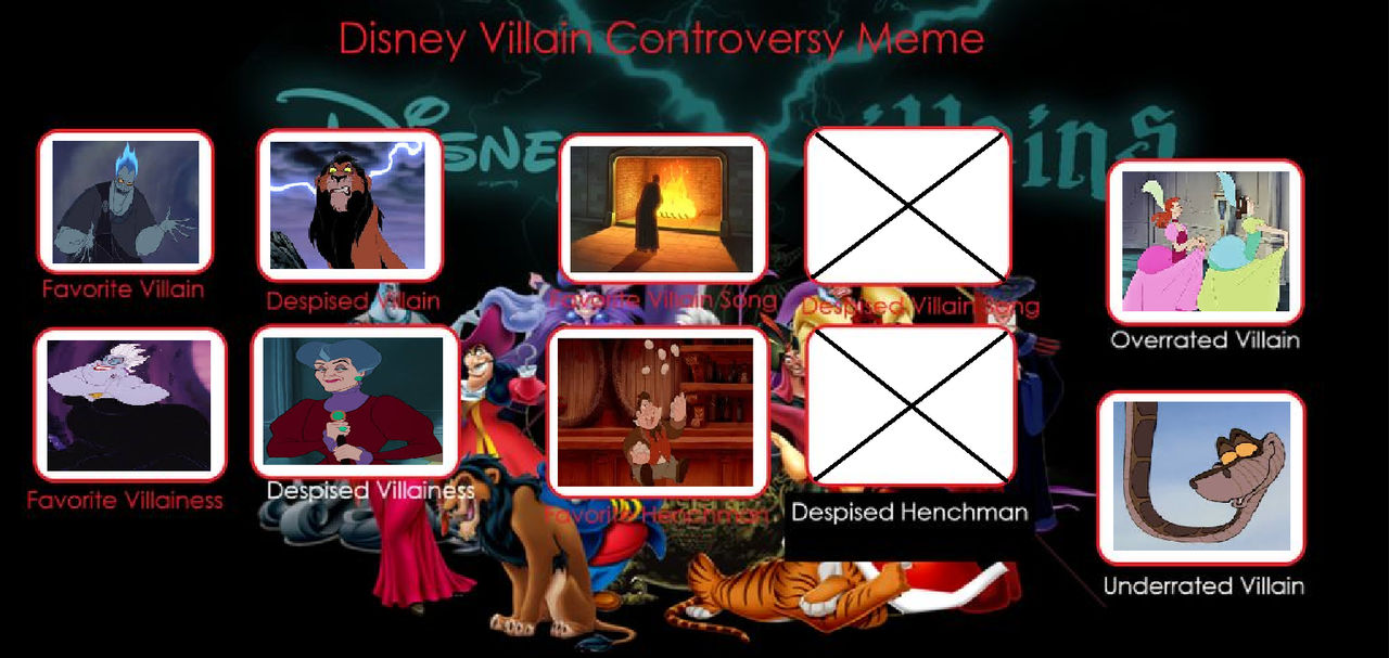 My Disney Villain Controversy Meme By Gxfan537 On Deviantart My Disney Villain Controversy Meme By Gxfan537 On Deviantart