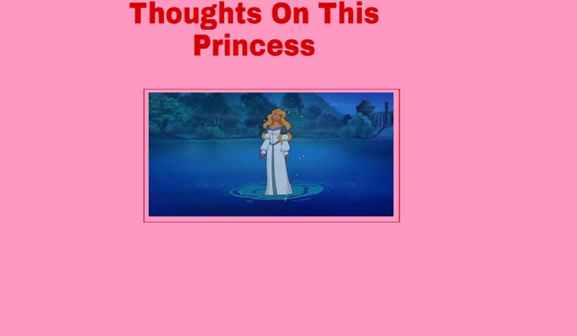 Princess Think My Thoughts On This Princess Meme by gxfan537 on DeviantArt