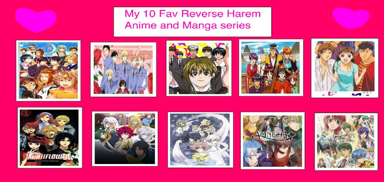 My Harem/Reverse harem anime list