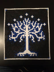 mon premier arbre du Gondor (Seigneur des Anneaux)