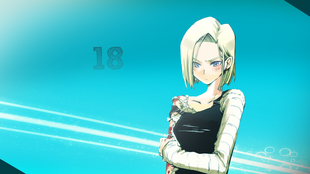 Android 18 Iso Android 18 1080p HD Wallpaper by RaftProduction on DeviantArt