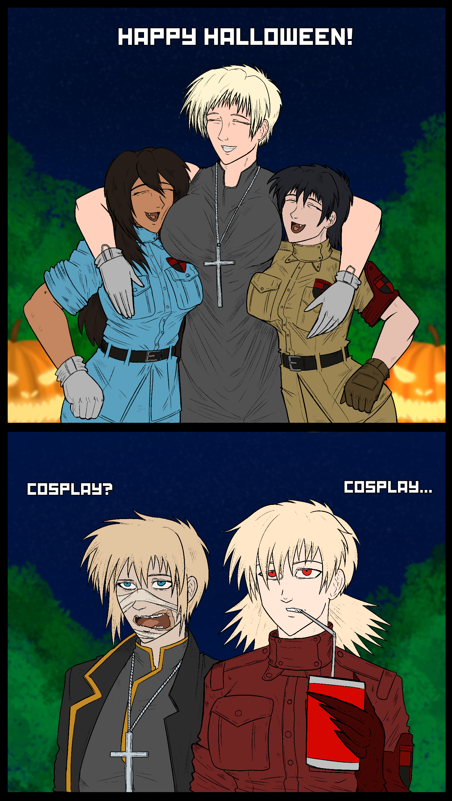 Cosplay Hellsing by UNOPk on DeviantArt