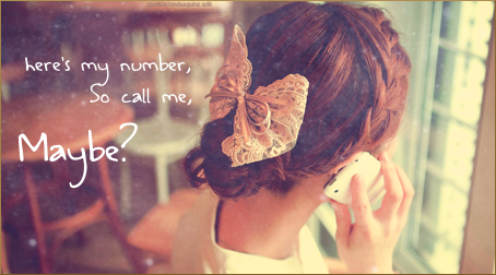 Call Me Maybe?