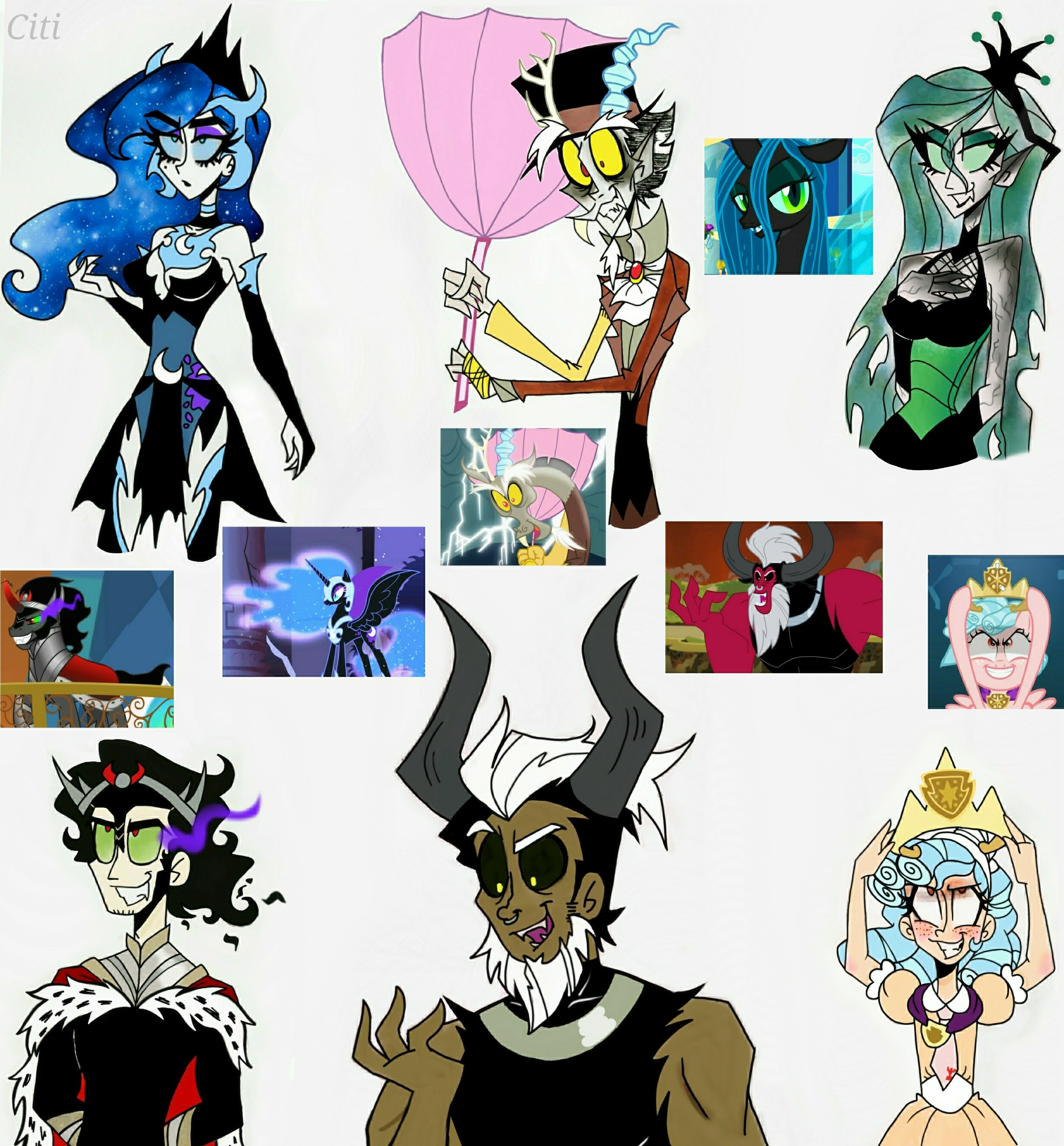 Deviantart Bad Characters villains by CitiUwU on DeviantArt
