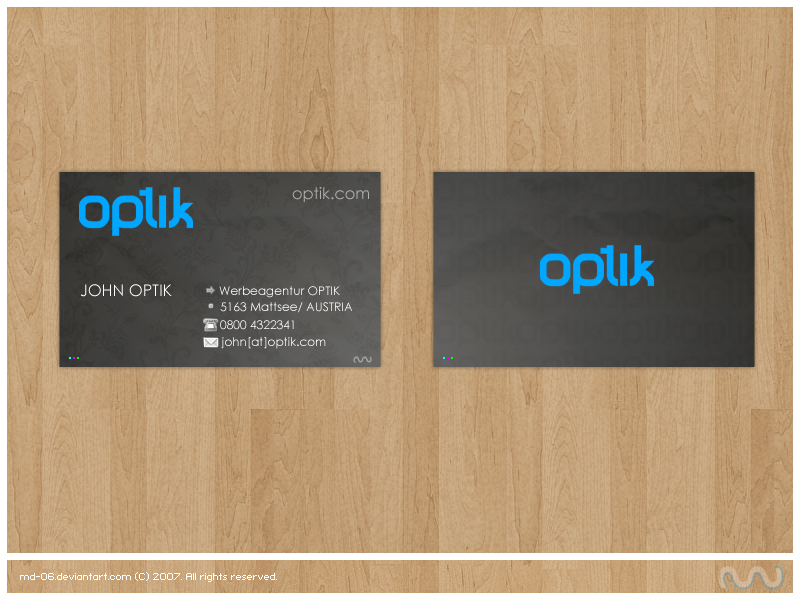 optik corporate identity