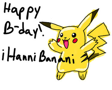 happy bday ihannibanani