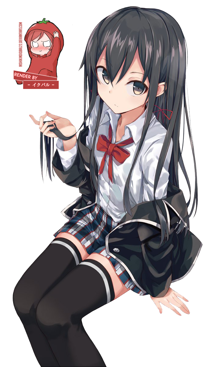 Yukinoshita Yukino Render by NishikinoIqbal22 on DeviantArt