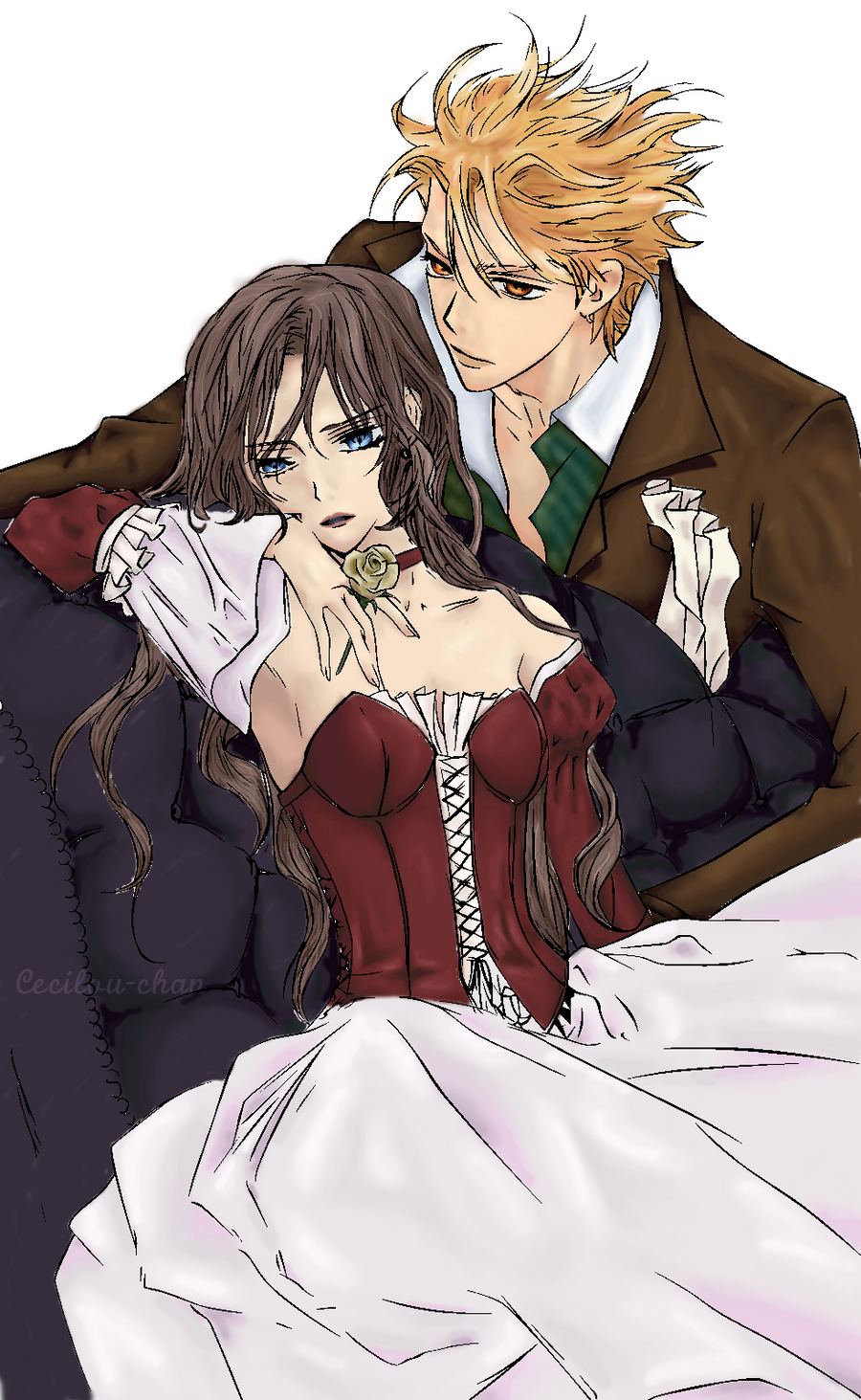 Vampire romance by Cecilou-chan on DeviantArt Vampire romance by Cecilou-chan on DeviantArt