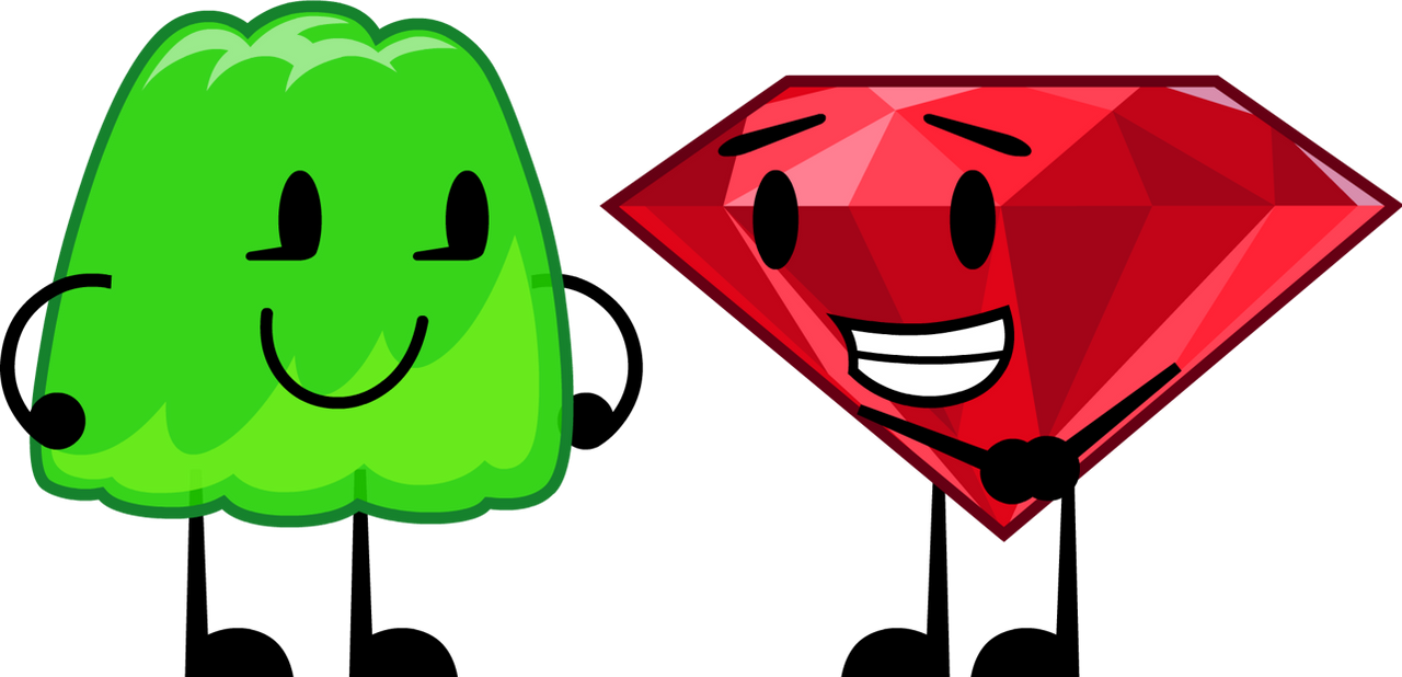 Gelatin and Ruby drawing yes by JacksoniteXlyckDude8 on DeviantArt