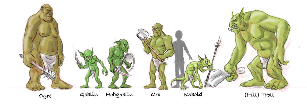 Between Ogre And Troll