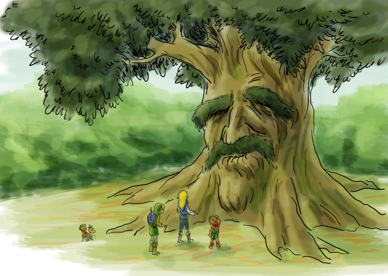 Deki Tree The Great Deku Tree by Beb156 on DeviantArt