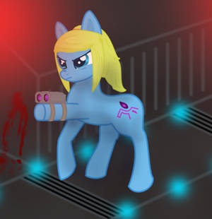 Zero Suit Samus ponified