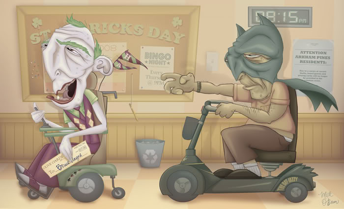 Elderly Batman and Joker by whysoawesome on DeviantArt